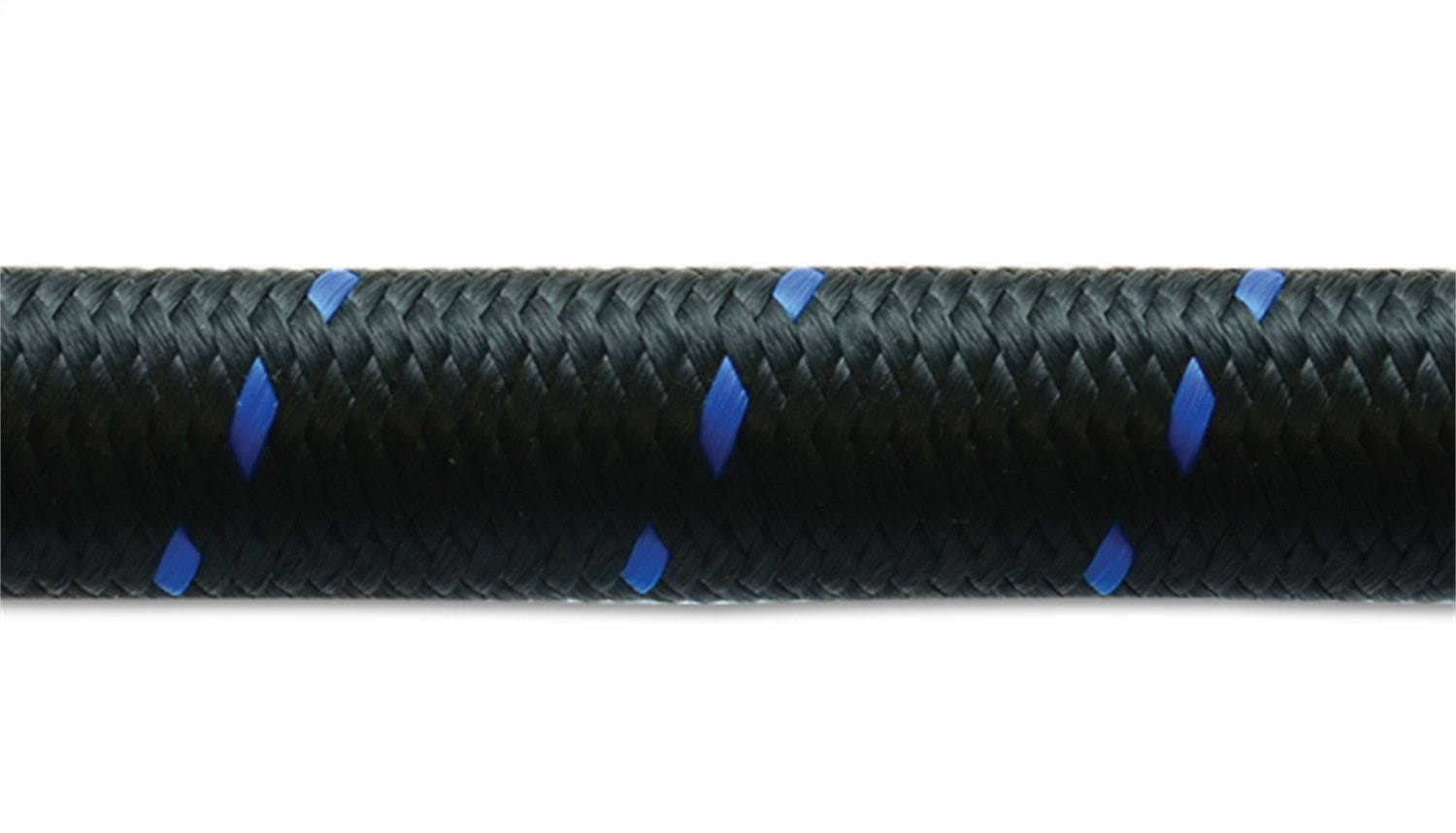 20 AN Braided Flex 1.125" ID Hose Vibrant Performance 10ft Roll of Black Nylon